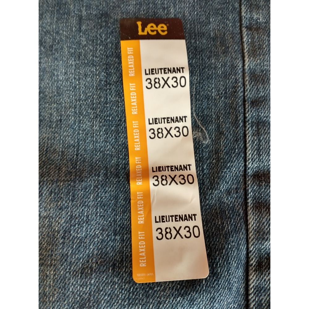 Men's Lee Lieutenant Jeans Relaxed Fit 38x30 - Picture 4 of 9